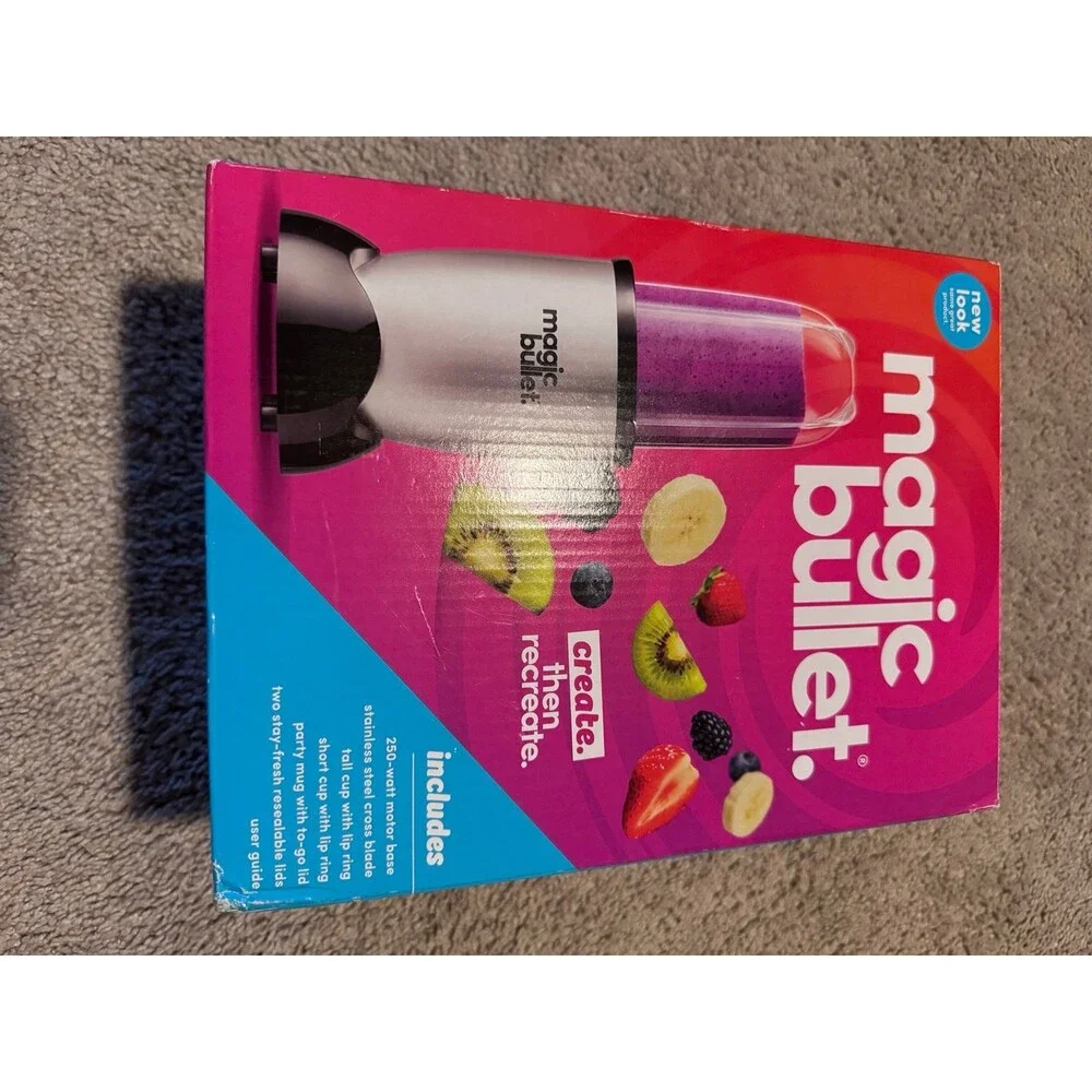 Magic Bullet Brand Blender, Mix/Chop/Pulse/Whip, Kitchenware/Small Appliances